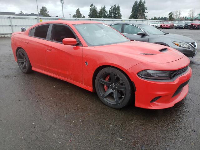 2C3CDXL90JH205775 - 2018 DODGE CHARGER SRT HELLCAT RED photo 4