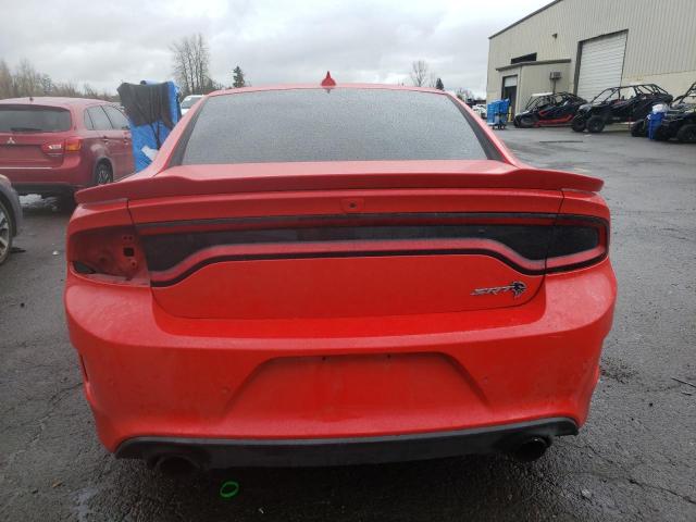 2C3CDXL90JH205775 - 2018 DODGE CHARGER SRT HELLCAT RED photo 6