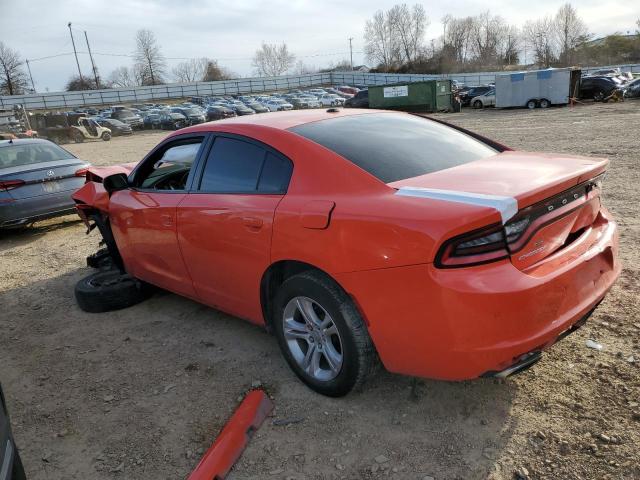 2C3CDXBG6LH139882 - 2020 DODGE CHARGER SXT ORANGE photo 2