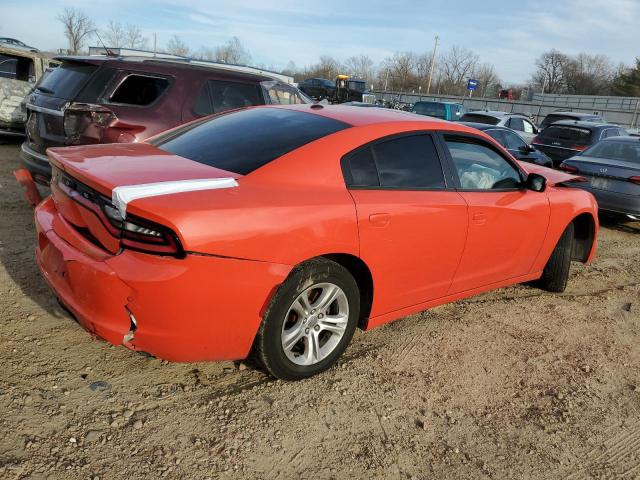 2C3CDXBG6LH139882 - 2020 DODGE CHARGER SXT ORANGE photo 3