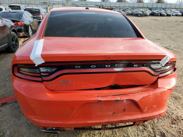 2C3CDXBG6LH139882 - 2020 DODGE CHARGER SXT ORANGE photo 6