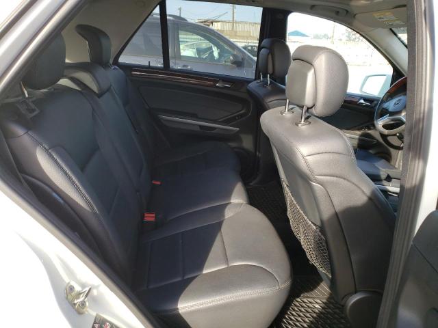 4JGBB8GBXBA674397 - 2011 MERCEDES-BENZ ML 350 4MATIC WHITE photo 11