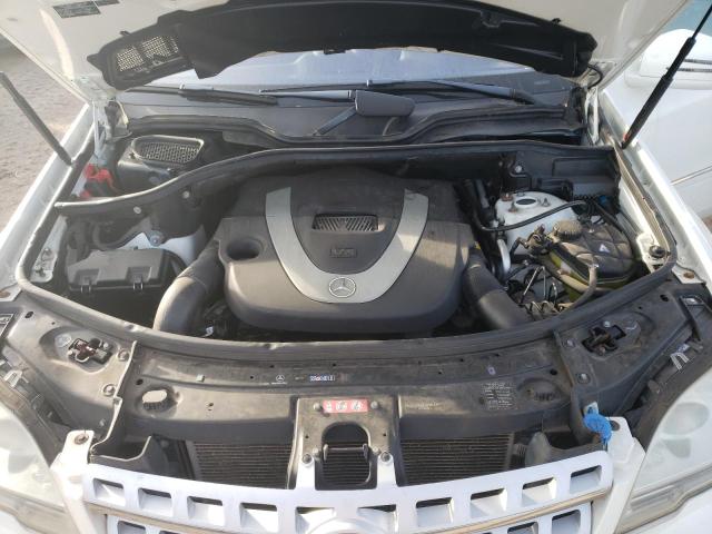 4JGBB8GBXBA674397 - 2011 MERCEDES-BENZ ML 350 4MATIC WHITE photo 12