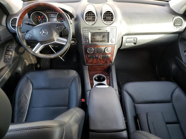 4JGBB8GBXBA674397 - 2011 MERCEDES-BENZ ML 350 4MATIC WHITE photo 8