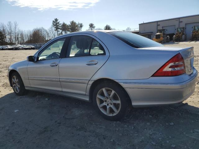 WDBRF92HX7F929759 - 2007 MERCEDES-BENZ C 280 4MATIC SILVER photo 2