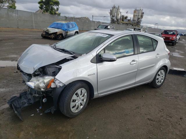 JTDKDTB35D1529370 - 2013 TOYOTA PRIUS C SILVER photo 1