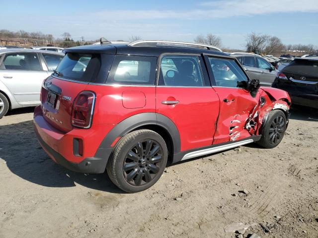 WMZ43BR09M3M78445 - 2021 MINI COOPER COUNTRYMAN ALL4 RED photo 3