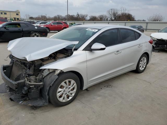 5NPD74LF4HH164645 - 2017 HYUNDAI ELANTRA SE GRAY photo 1