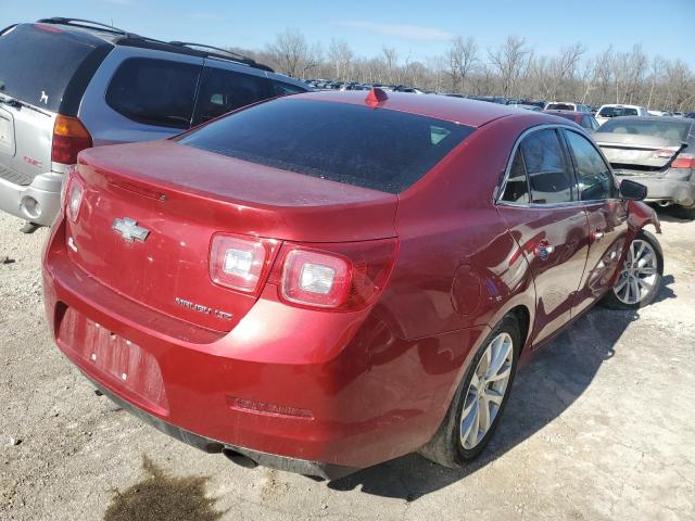 1G11H5SL2EF155972 - 2014 CHEVROLET MALIBU LTZ MAROON photo 3