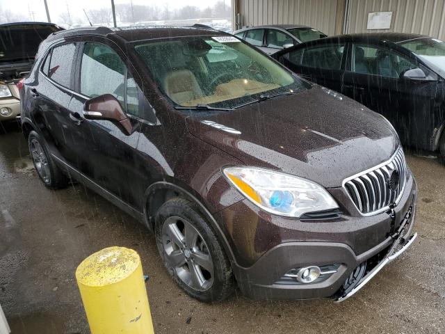 KL4CJGSB7EB657742 - 2014 BUICK ENCORE BROWN photo 4