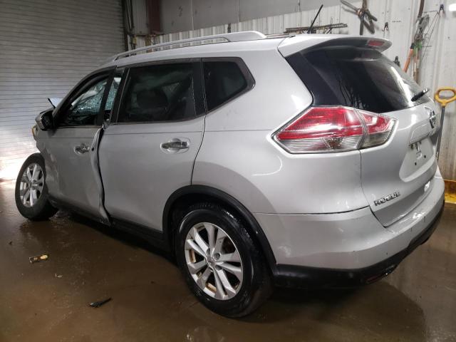 KNMAT2MT9FP530656 - 2015 NISSAN ROGUE S SILVER photo 2
