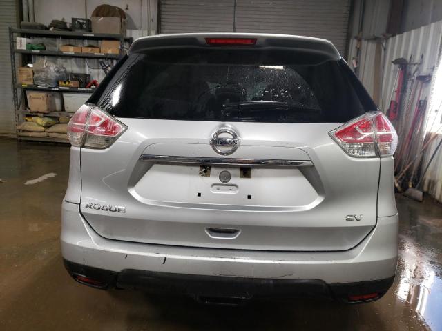 KNMAT2MT9FP530656 - 2015 NISSAN ROGUE S SILVER photo 6