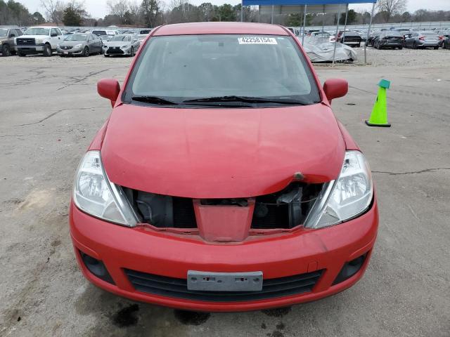 3N1BC1CP0CK291677 - 2012 NISSAN VERSA S RED photo 5