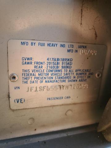 JF1SF6557YH720199 - 2000 SUBARU FORESTER S 银色 照片 13