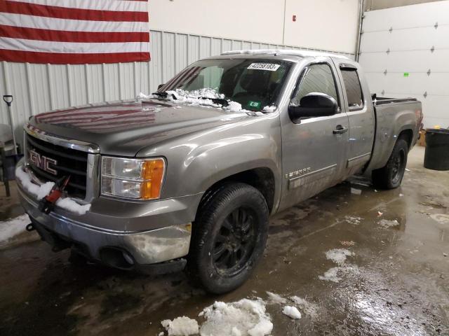 2GTEK190581329799 - 2008 GMC SIERRA K1500 GRAY photo 1