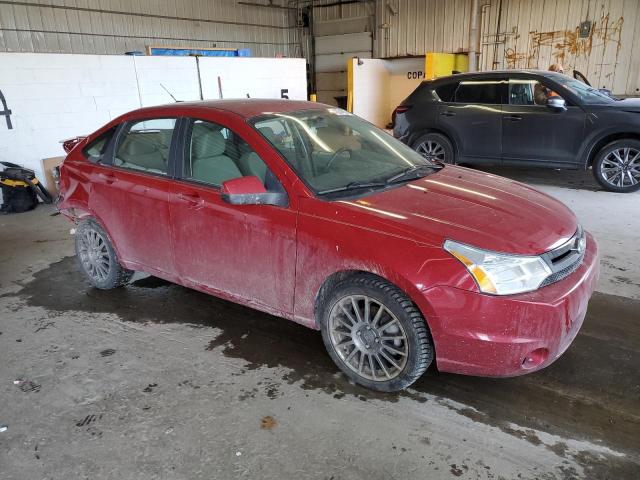 1FAHP3GN2AW190678 - 2010 FORD FOCUS SES RED photo 4