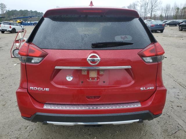 JN8AT2MV8HW276260 - 2017 NISSAN ROGUE S RED photo 6