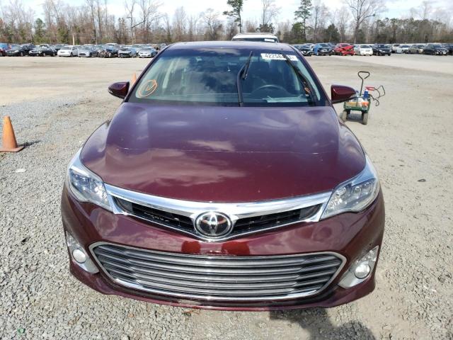 4T1BK1EB2DU021607 - 2013 TOYOTA AVALON BASE 勃艮第红 照片 5