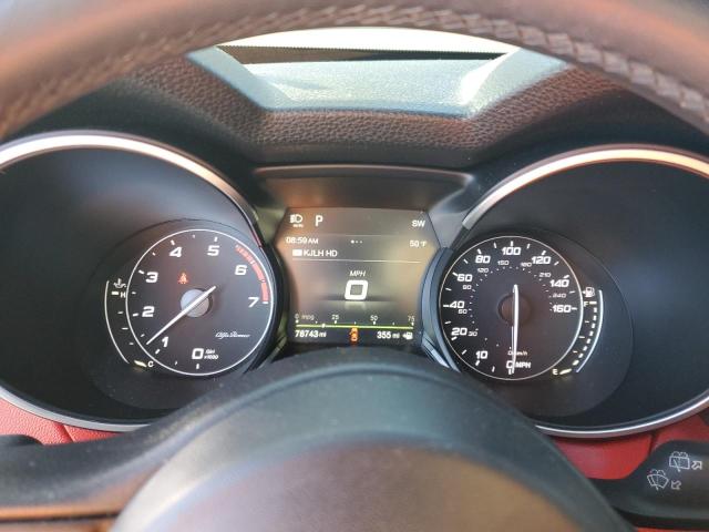 ZASFAKNN6J7B94170 - 2018 ALFA ROMEO STELVIO TI SPORT BLACK photo 9