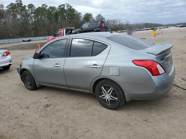 3N1CN7AP9EL823395 - 2014 NISSAN VERSA S GRAY photo 2