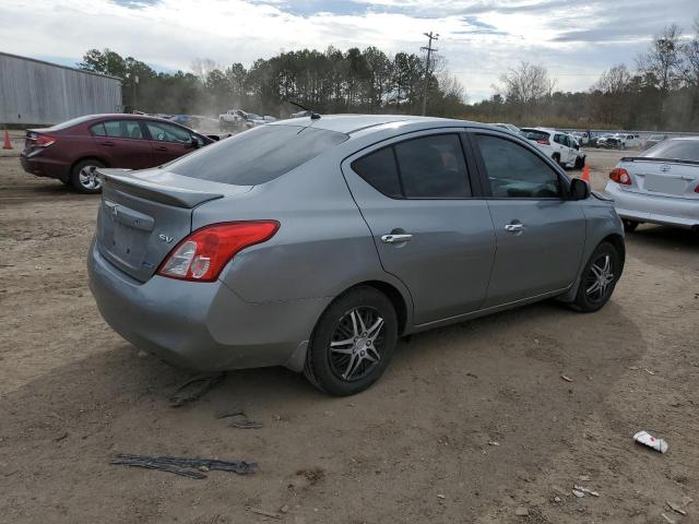 3N1CN7AP9EL823395 - 2014 NISSAN VERSA S GRAY photo 3