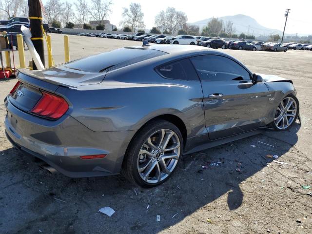 1FA6P8CF4M5138059 - 2021 FORD MUSTANG GT CHARCOAL photo 3