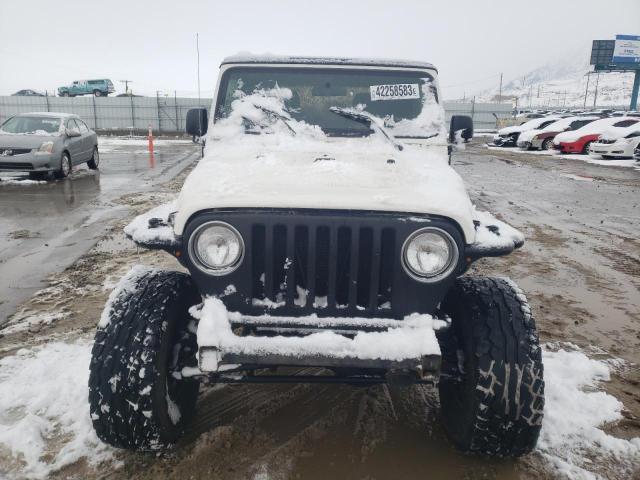 1J4FA49S86P745043 - 2006 JEEP WRANGLER / SPORT WHITE photo 5