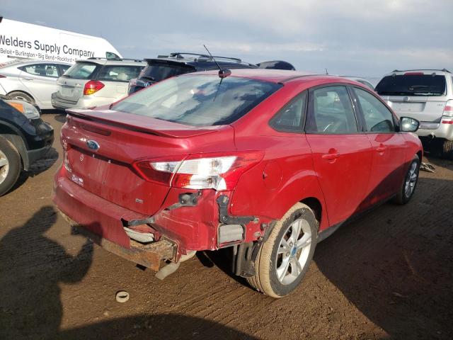 1FAHP3F21CL152094 - 2012 FORD FOCUS SE RED photo 3