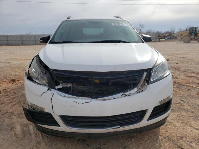 1GNKRFKD0HJ159194 - 2017 CHEVROLET TRAVERSE LS WHITE photo 5