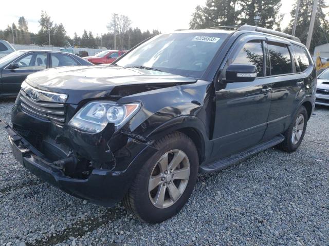 KNDJH741895022935 - 2009 KIA BORREGO LX BLACK photo 1