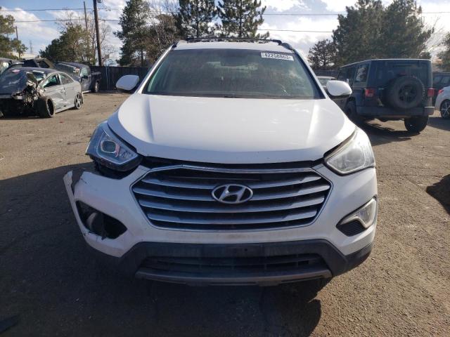 KM8SNDHF5DU017350 - 2013 HYUNDAI SANTA FE GLS WHITE photo 5