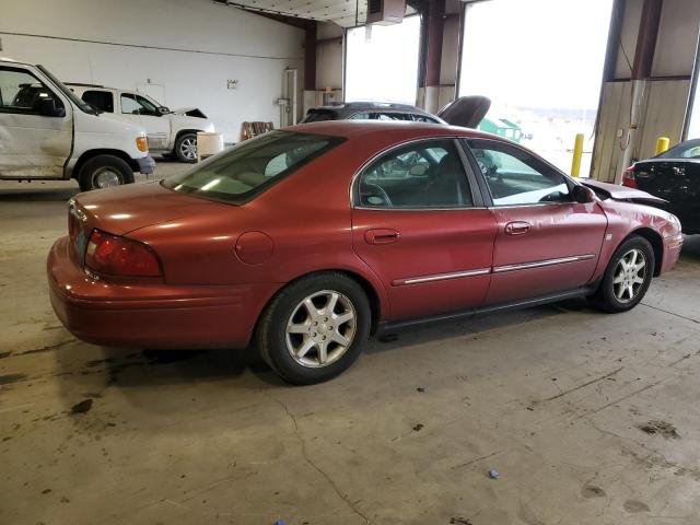 1MEFM55S4YA613703 - 2000 MERCURY SABLE LS PREMIUM RED photo 3