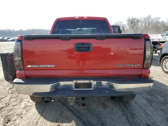 2GCEC13T251371519 - 2005 CHEVROLET SILVERADO C1500 RED photo 6