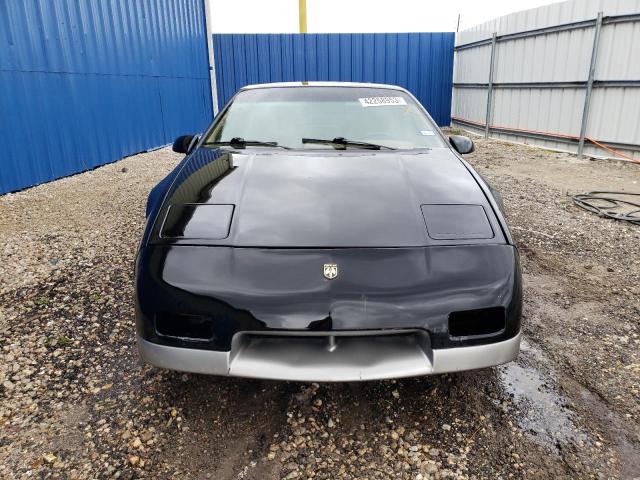 1G2PG9798GP246660 - 1986 PONTIAC FIERO GT BLACK photo 5