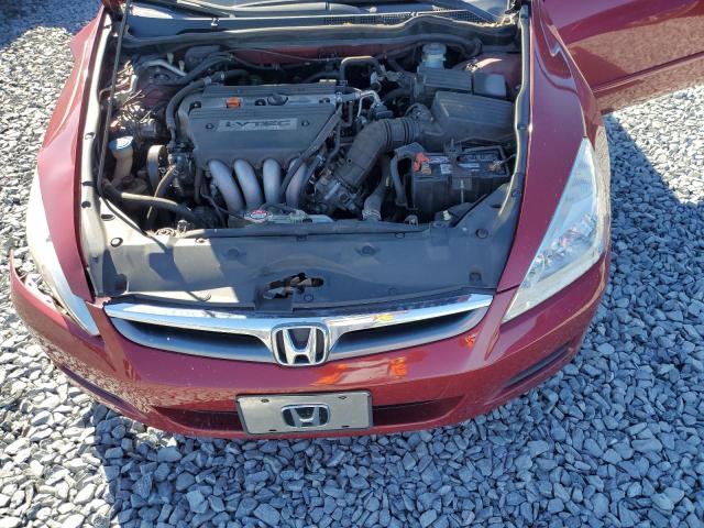 1HGCM56757A221960 - 2007 HONDA ACCORD EX RED photo 11