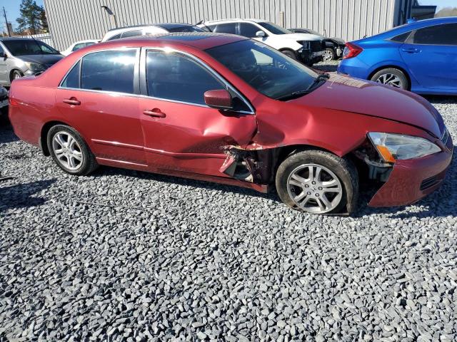 1HGCM56757A221960 - 2007 HONDA ACCORD EX RED photo 4