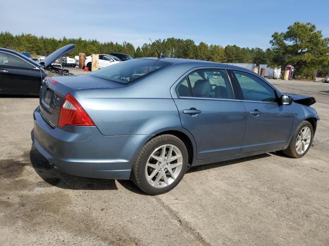 3FAHP0HA0BR310394 - 2011 FORD FUSION SE BLUE photo 3