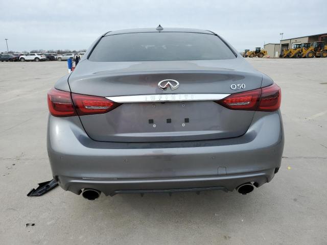 JN1EV7BP4MM700048 - 2021 INFINITI Q50 LUXE GRAY photo 6