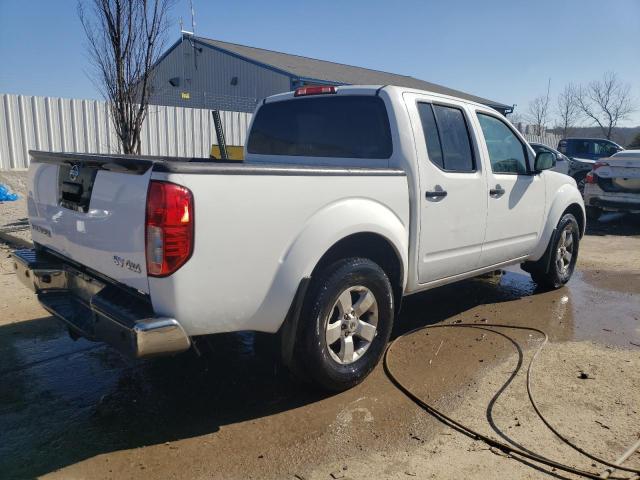 1N6AD0EV5DN764459 - 2013 NISSAN FRONTIER S WHITE photo 3