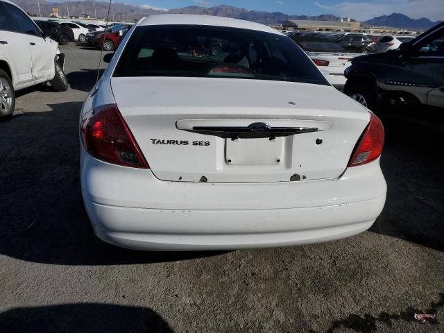 1FAFP55221G228335 - 2001 FORD TAURUS SES WHITE photo 6