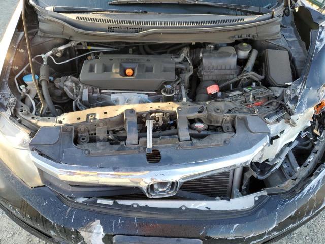 19XFB2F99CE305045 - 2012 HONDA CIVIC EXL შავი ფოტო 11