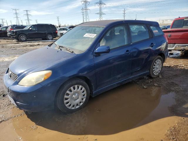 2T1KR32EX3C027130 - 2003 TOYOTA COROLLA MA XR BLUE photo 1