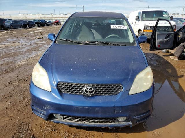 2T1KR32EX3C027130 - 2003 TOYOTA COROLLA MA XR BLUE photo 5