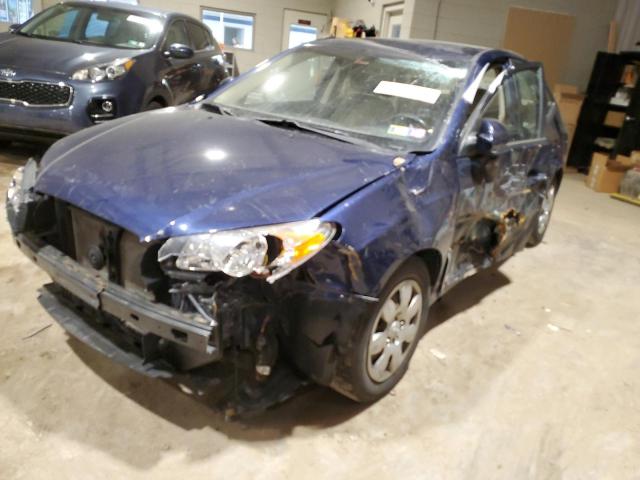 KMHDU46D78U404579 - 2008 HYUNDAI ELANTRA GLS BLUE photo 1