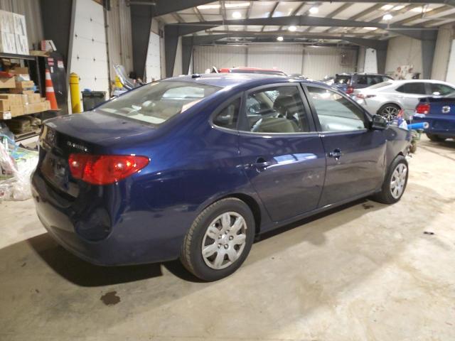 KMHDU46D78U404579 - 2008 HYUNDAI ELANTRA GLS BLUE photo 3