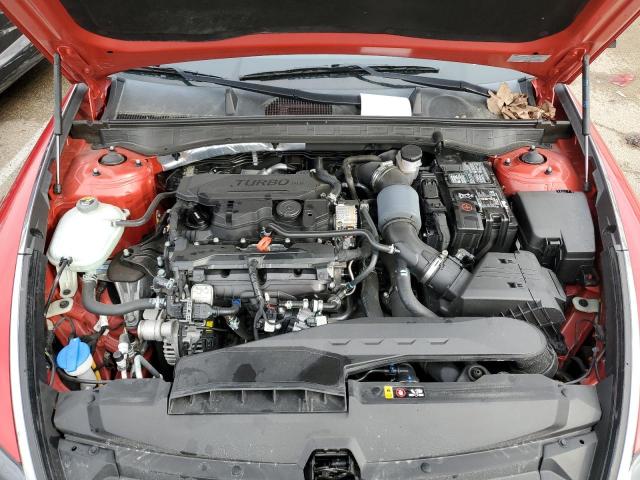 5NPEJ4J27LH008663 - 2020 HYUNDAI SONATA SEL PLUS RED photo 11