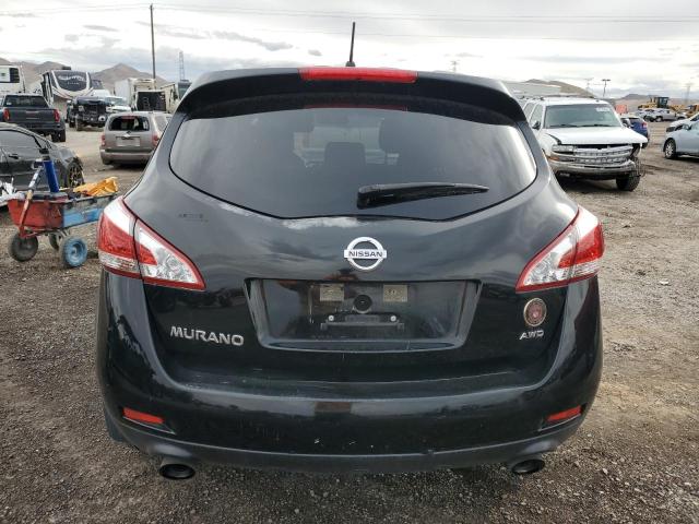 JN8AZ1MW7CW204041 - 2012 NISSAN MURANO S BLACK photo 6