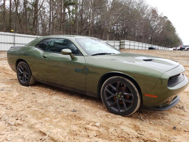 2C3CDZAGXLH214726 - 2020 DODGE CHALLENGER SXT GREEN photo 4