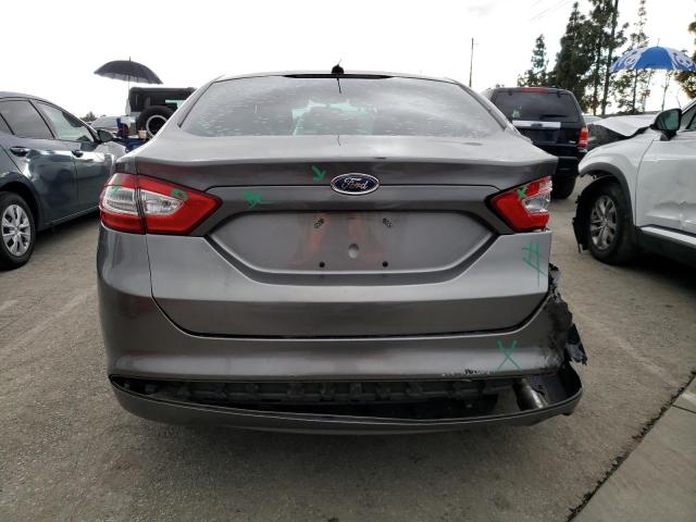 3FA6P0UU6ER152025 - 2014 FORD FUSION S HYBRID GRAY photo 6