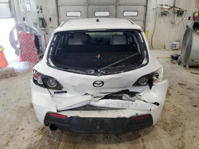 JM1BK343791226987 - 2009 MAZDA 3 S WHITE photo 6